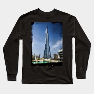 Dubai Beautiful Scenery Long Sleeve T-Shirt